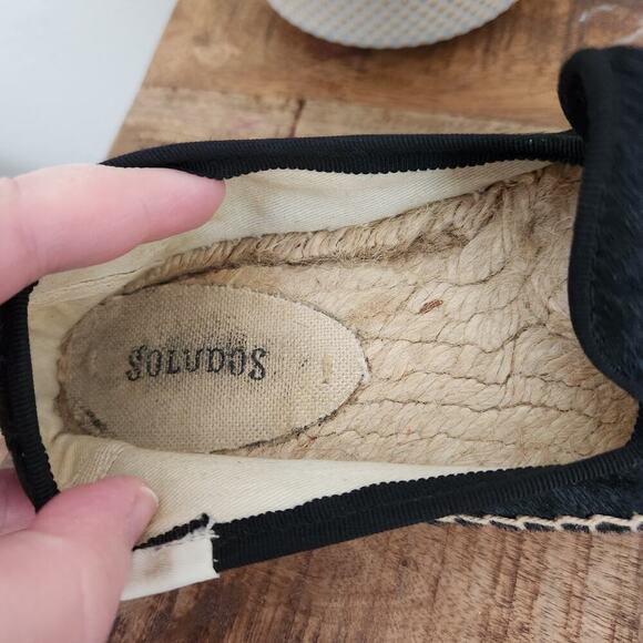 Anthropologie Soludos Women's Espadrille Platform Loafers Size 7 - Picture 7 of 11